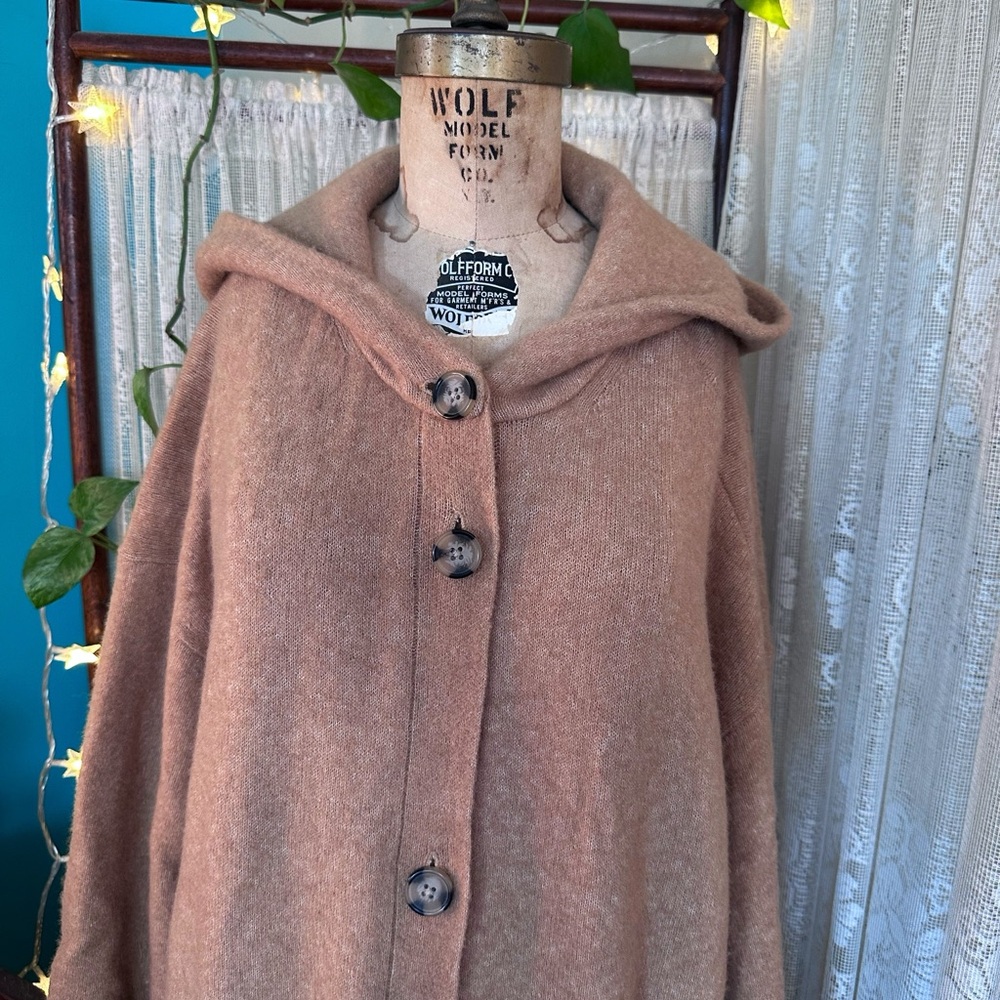 Everlane Wool Duster Jacket Size XL - Picture 4 of 9